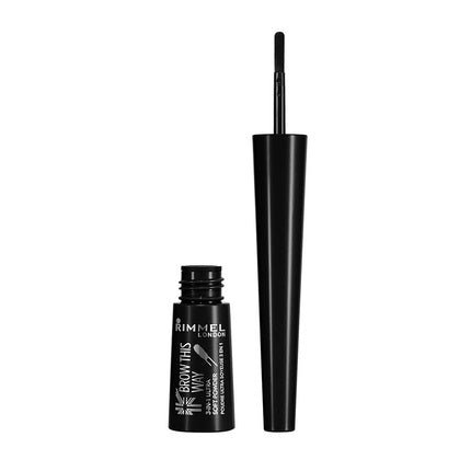 Rimmel Eyeliner Brow Shake Filling Powder 004 Soft Black - Maison des fragrances