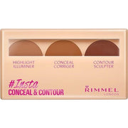 Rimmel Insta Conceal & Contour Palette 030 Dark - Maison des fragrances