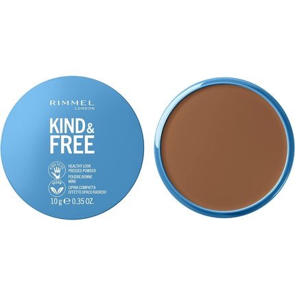 Rimmel Kind + Free Natural Finish Pressed Powder Deep 050 - Maison des fragrances
