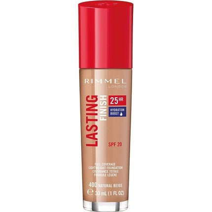 Rimmel Lasting Finish 25 Hour Foundation Natural Beige 30ml - Maison des fragrances
