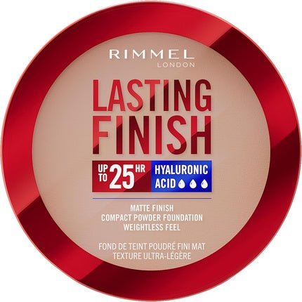 Rimmel Lasting Finish 25 HR Compact Foundation 003 Sesame Matte Buildable Coverage Powder - to - Cream Anti - Pollution Shields SPF 20 Hyaluronic Acid Waterproof Hides Imperfections - Maison des fragrances
