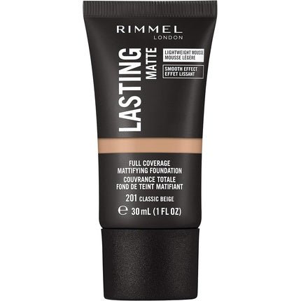 Rimmel Lasting Finish Foundation 201 Classic Beige 30ml - Maison des fragrances