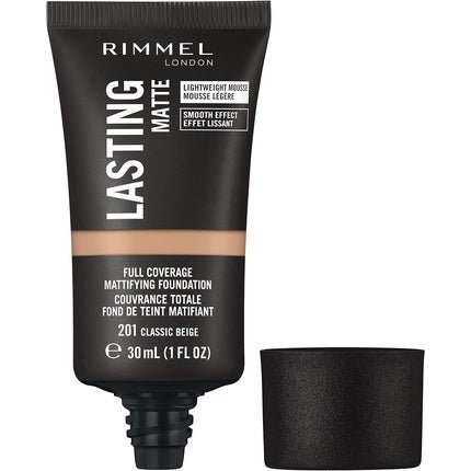 Rimmel Lasting Finish Foundation 201 Classic Beige 30ml - Maison des fragrances
