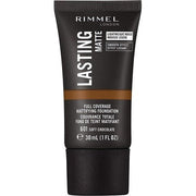 Rimmel Lasting Matte Full Coverage Lightweight Foundation 30ml 601 Soft Chocolate - Maison des fragrances