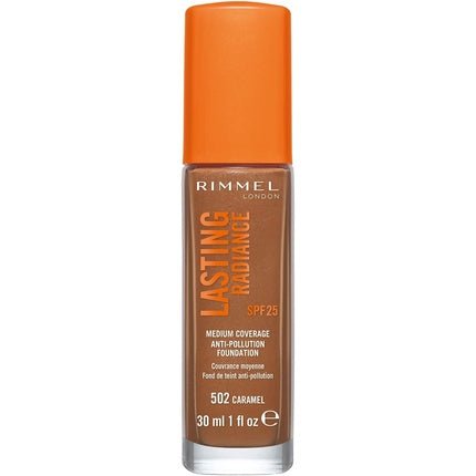 Rimmel Lasting Radiance Caramel 502 30ml - Maison des fragrances