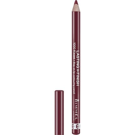 Rimmel London 1 Kisses Lip Liner 1.2g Black Tulip - Maison des fragrances