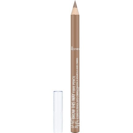 Rimmel London Brow This Way Fibre Pencil Softly Defines and Thickens Eyebrows Light 1.1g - Maison des fragrances