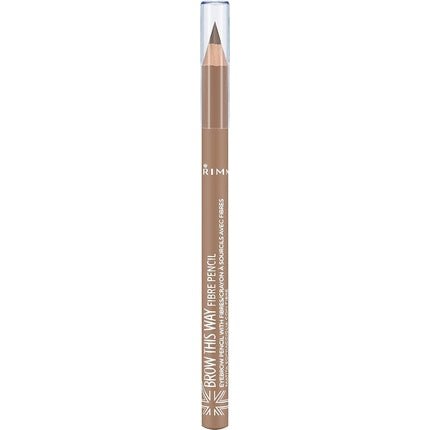 Rimmel London Brow This Way Fibre Pencil Softly Defines and Thickens Eyebrows Light 1.1g - Maison des fragrances