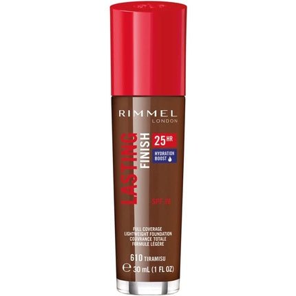 Rimmel London Foundation SPF 20 610 Tiramisu, 30ml - Maison des fragrances