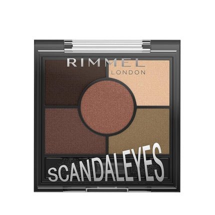 Rimmel London HD 5 Colour Eyeshadow Brixton Brown - Maison des fragrances