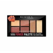 Rimmel London Mini Power Palette eyeshadow, lips and face palette 006 Fierce 6.8 g - Maison des fragrances