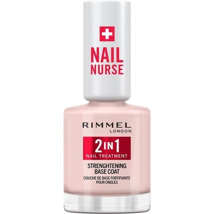 Rimmel London Nail Nurse 2 in 1 Base Coat and Strengthener - Maison des fragrances