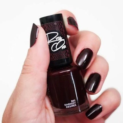 Rimmel London Rita Ora 60 Seconds Super Shine Nail Polish 8ml 901 Darkest Desires - Maison des fragrances