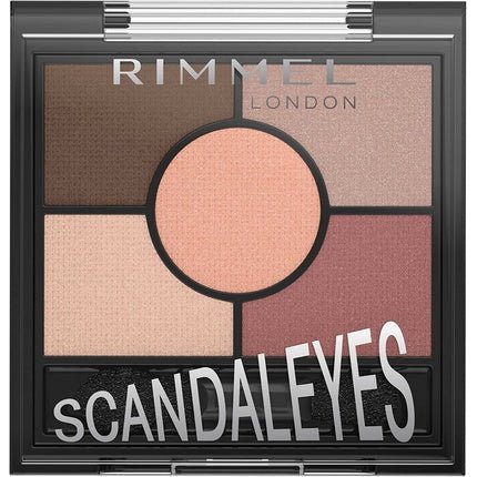 Rimmel London Scandaleyes 5 Pan Eyeshadow Palette Rose Quartz - Maison des fragrances