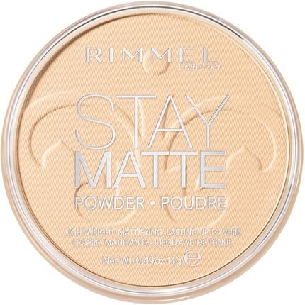 Rimmel London Stay Matte Long Lasting Pressed Powder Transparent - Maison des fragrances