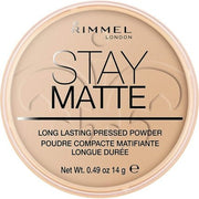 Rimmel London Stay Matte Pressed Powder - Lightweight Oil Absorbing Smooth - Maison des fragrances