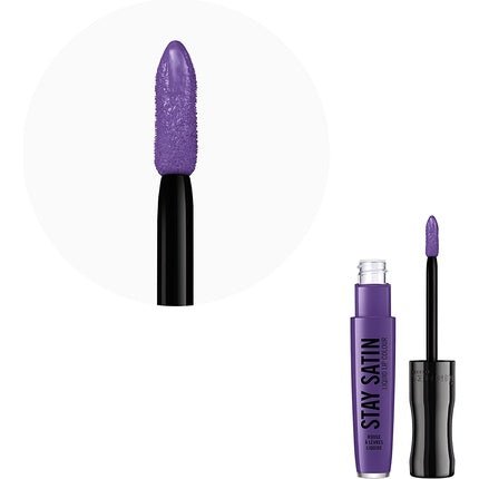 Rimmel London Stay Satin Brillo Liquid Lip Colour 850 Atomic 5.5ml - Maison des fragrances