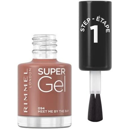 Rimmel London Super Gel Nail Polish 12ml 94 Meet Me By The Bay - Maison des fragrances