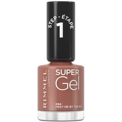 Rimmel London Super Gel Nail Polish 12ml 94 Meet Me By The Bay - Maison des fragrances