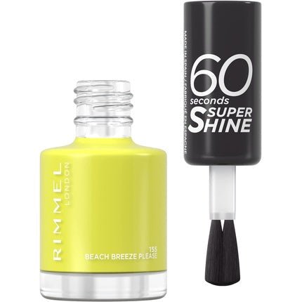 Rimmel London Super Shine 60 Seconds Nail Polish 8ml - Maison des fragrances