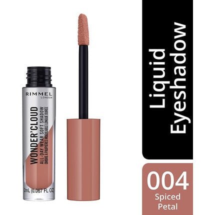 Rimmel London Wonder'Cloud Liquid Eyeshadow 004 Spiced Petal - Maison des fragrances