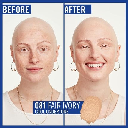 Rimmel Match Perfection Foundation Spf20 81 Fair Ivory 30ml - Maison des fragrances