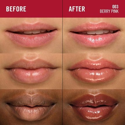 Rimmel Oh My Gloss! Lip Oil 003 Berry Pink Juicy Shine Hydrates Naturally - Maison des fragrances