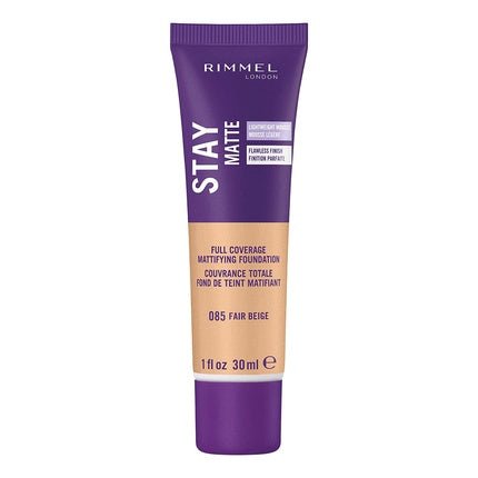 Rimmel Stay Matte Foundation Fair Beige 1 Fl Oz - Maison des fragrances