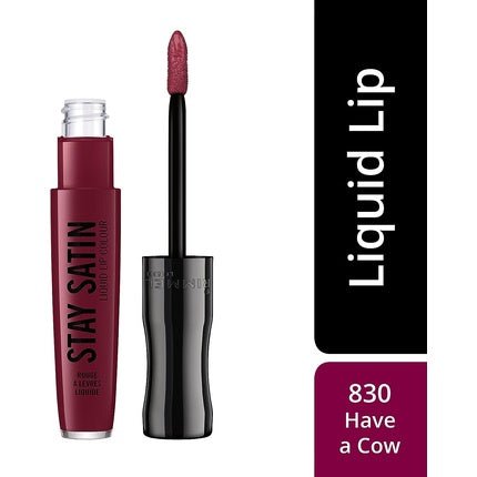 Rimmel Stay Satin Liquid Lipstick - 830 Have a Cow - 5.50ml - Maison des fragrances