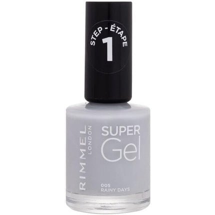 Rimmel Super Gel Nail Polish 005 Rainy Days - Maison des fragrances