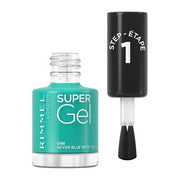 Rimmel Super Gel Nail Polish 098 Never Blue With You - Maison des fragrances
