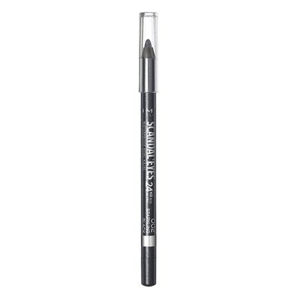 Rimmel Waterproof Kajal Eyeliner with Intense Color and Soft Texture 1.3g 002 Sparkling Black - Maison des fragrances
