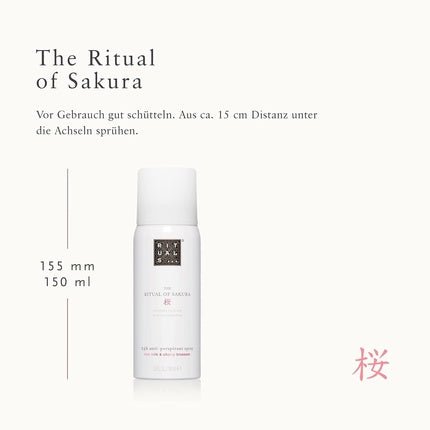 Rituals Antiperspirant Deodorant Spray The Ritual of Sakura 150ml - Maison des fragrances