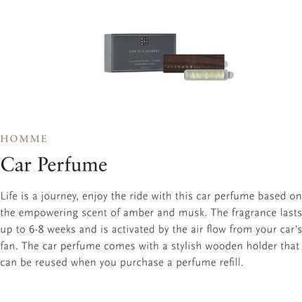 Rituals The Ritual of Homme Car 6m Amber pour homme - Maison des fragrances