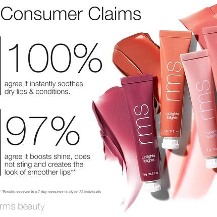 RMS Beauty Liplights Cream Lip Gloss Babette 0.31oz - Maison des fragrances
