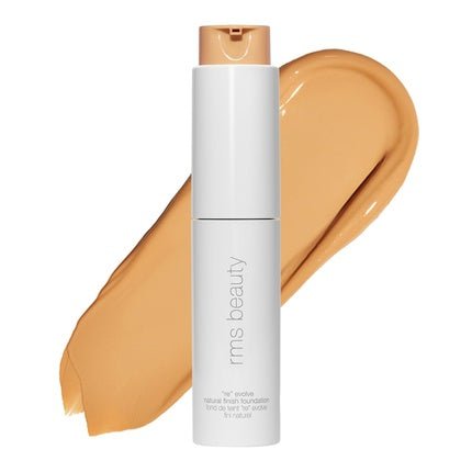 RMS Beauty ReEvolve Natural Finish Foundation Liquid Face Makeup Skin Tint Refillable Pump 44 Full Size - Maison des fragrances