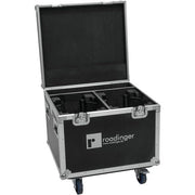 Roadinger Flightcase 2X Eye - 1940 with Wheels - Maison des fragrances