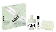 Rochas Girl Gift Set - Includes 60 Ml , 75 Ml Miniature, And 75 G Solid Soap Eau de Toilette Unisexe - Maison des fragrances