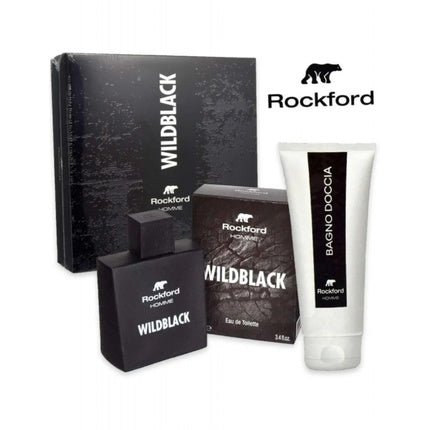 Rockford 2024 Wildblack 100 Ml + Shower Gel 200 Ml Eau de Toilette Unisexe - Maison des fragrances
