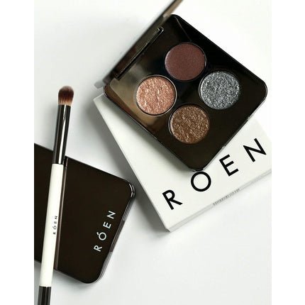 ROEN Natural 52 Degrees Cool Eye Shadow Palette Vegan Cruelty - Free Clean Makeup - Maison des fragrances