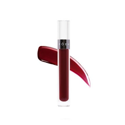 ROEN Natural Kiss My Liquid Lip Balm Vegan Cruelty - Free Clean Makeup Scout Deep Berry - Maison des fragrances