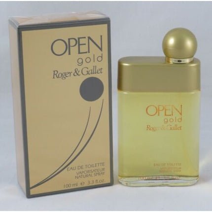 Roger & Gallet Open Gold Eau De Toilette Spray 3.3oz 100ml for Men - Maison des fragrances