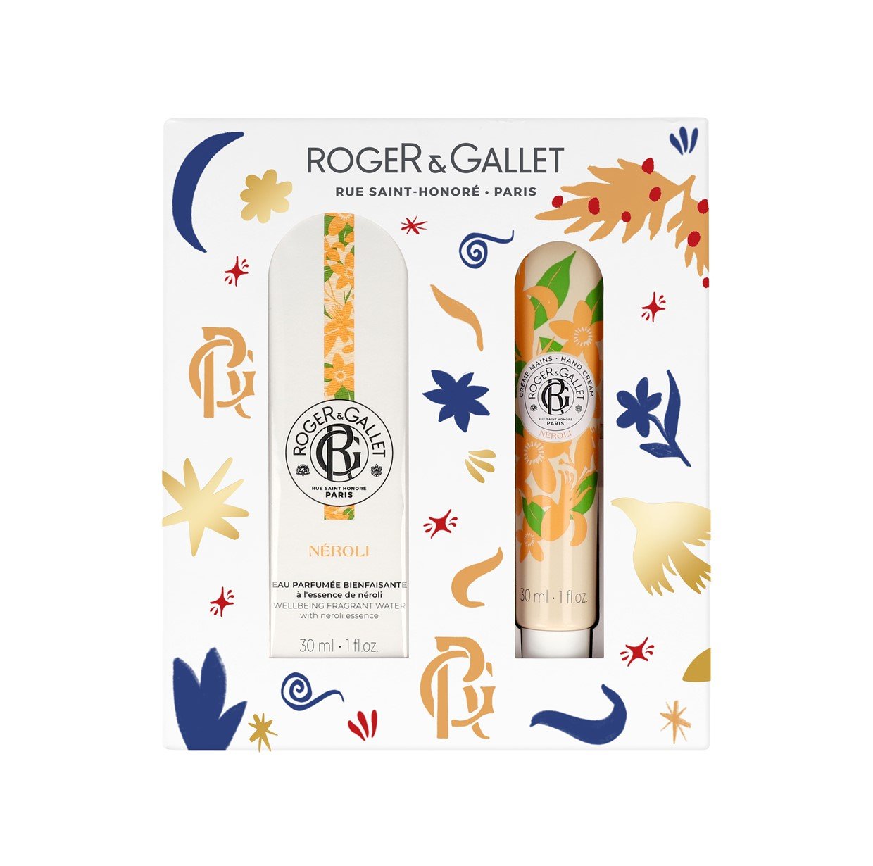 Roger Gallet Roger & Gallet Neroli Hydrating And Beneficial Water Gift Set Coffret (Coffret) Mixte - Maison des fragrances