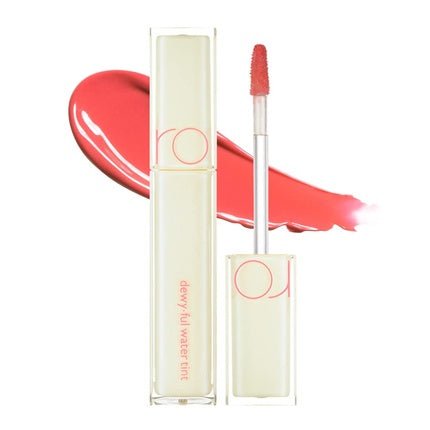 rom&nd Dewyful Water Tint Lip Gloss 5.3ml 09 Cotton Melba Longlasting Moisturizing Natural MLBB - Maison des fragrances
