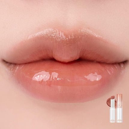 Rom&Nd Glasting Melting Balm Glossy Lip Balm 05 Nougat Sand 3.5g - Maison des fragrances