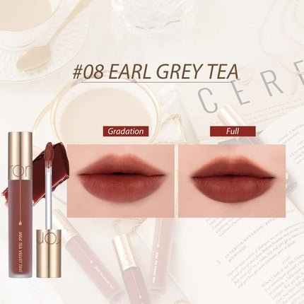 Rom&nd Milk Tea Velvet Tint 08 Earl Grey Tea 4.4g - Maison des fragrances