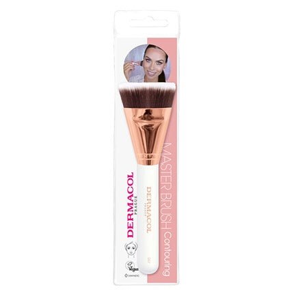 Rose Gold Cosmetic Contouring Brush D57 - Maison des fragrances
