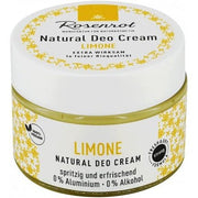 Rosenrot Naturkosmetik Deodorant Cream Lime Sparkling and Refreshing - Maison des fragrances