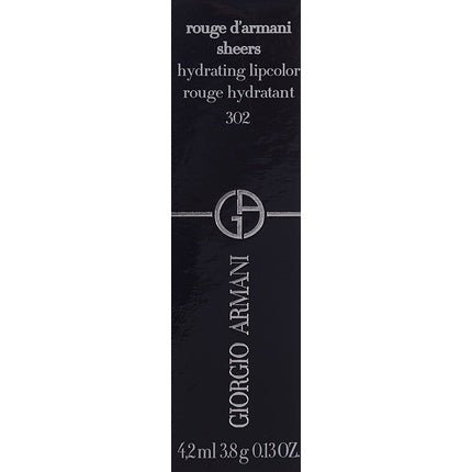 Rouge D'Armani Sheer By Giorgio Armani 302 Coral 4g - Maison des fragrances
