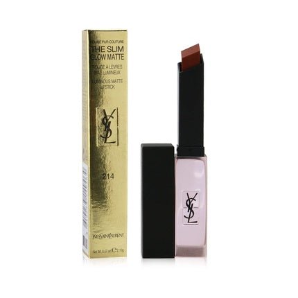 Rouge pur Couture The Slim Lipstick Glow Matte 2.1g - Maison des fragrances